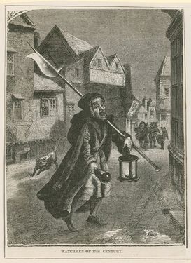 Vigia de Londres do séc. XVII, col.particular